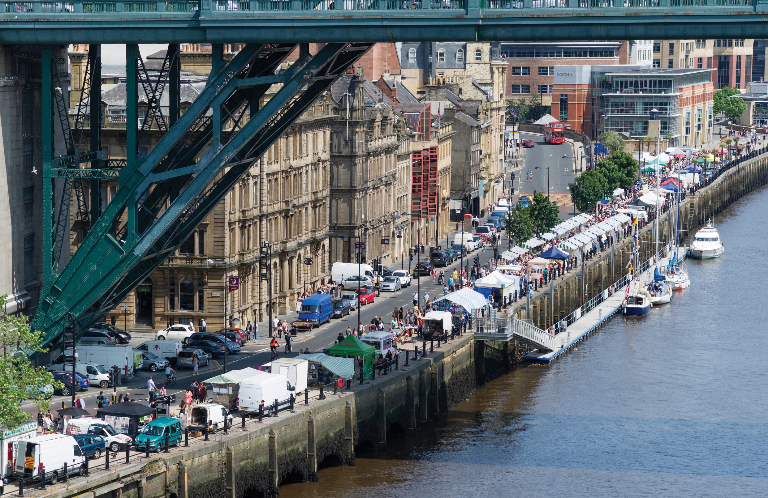 Get to Know... Businesses Along The Quayside Get into Newcastle